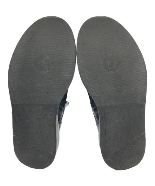 ANN DEMEULEMEESTER（アンドゥムルメステール）ANN DEMEULEMEESTER (アンドゥムルメステール) サイドジップブーツ ブラック サイズ:下記参照の古着・服飾アイテム