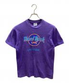 Hanesヘインズ）の古着「プリントTシャツ」｜パープル