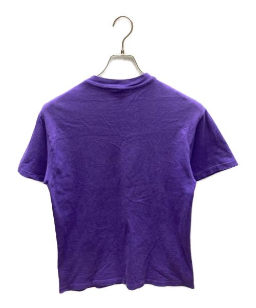 Hanes（ヘインズ）Hanes (ヘインズ) プリントTシャツ パープル サイズ:Mの古着・服飾アイテム