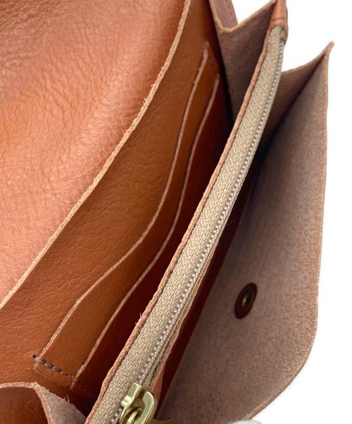 IL BISONTE（イル ビゾンテ）IL BISONTE (イル ビゾンテ) 2つ折り財布 オレンジ サイズ:下記参照の古着・服飾アイテム