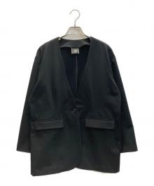 NEW BALANCE（ニューバランス）の古着「MET24 No Collar Jacket」｜ブラック