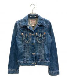 TRUE RELIGION（トゥルー レリジョン）の古着「JIMMY デニムジャケット」｜インディゴ
