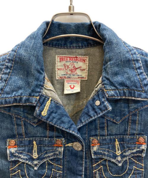 TRUE RELIGION（トゥルー レリジョン）TRUE RELIGION (トゥルー レリジョン) JIMMY デニムジャケット インディゴ サイズ:SIZE XSの古着・服飾アイテム