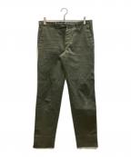 PT01ピーティーゼロウーノ）の古着「GRAVEN FIT パンツ」｜カーキ