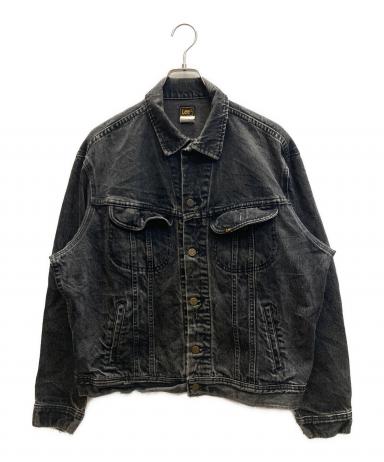 中古・古着通販】LEE (リー) 後染め 220-J デニムジャケット ブラック
