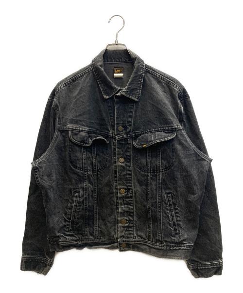 LEE（リー）LEE (リー) 後染め 220-J デニムジャケット ブラック サイズ:SIZE Lの古着・服飾アイテム