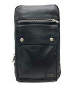 PORTERポーター）の古着「FREE STYLE SLING SHOULDER BAG」｜ブラック