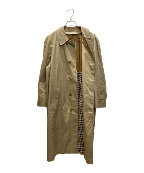 Aquascutum（アクアスキュータム）Aquascutum (アクアスキュータム) ライナー付ステンカラーコート ベージュ サイズ:下記参照の古着・服飾アイテム