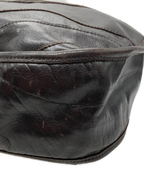 DIESEL（ディーゼル）DIESEL (ディーゼル) レザーワンショルダーバッグ ブラウン サイズ:下記参照の古着・服飾アイテム