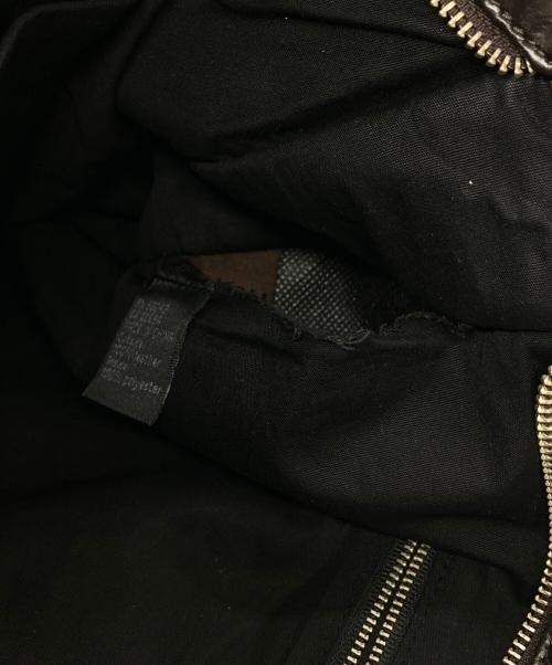 DIESEL（ディーゼル）DIESEL (ディーゼル) レザーワンショルダーバッグ ブラウン サイズ:下記参照の古着・服飾アイテム