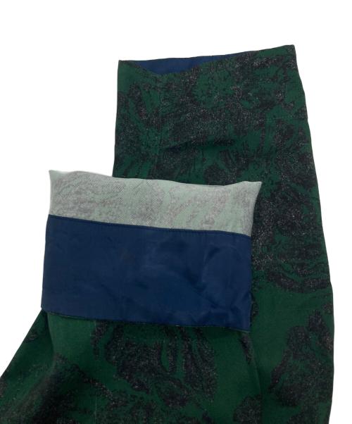 TOGA PULLA（トーガ プルラ）TOGA PULLA (トーガ プルラ) Inner print shirt グリーン サイズ:SIZE Sの古着・服飾アイテム