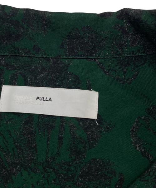 TOGA PULLA（トーガ プルラ）TOGA PULLA (トーガ プルラ) Inner print shirt グリーン サイズ:SIZE Sの古着・服飾アイテム