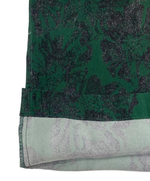 TOGA PULLA（トーガ プルラ）TOGA PULLA (トーガ プルラ) Inner print shirt グリーン サイズ:SIZE Sの古着・服飾アイテム