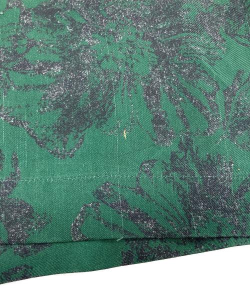 TOGA PULLA（トーガ プルラ）TOGA PULLA (トーガ プルラ) Inner print shirt グリーン サイズ:SIZE Sの古着・服飾アイテム