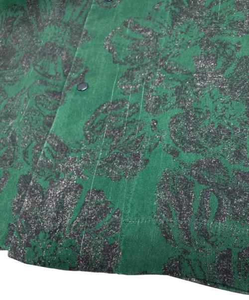 TOGA PULLA（トーガ プルラ）TOGA PULLA (トーガ プルラ) Inner print shirt グリーン サイズ:SIZE Sの古着・服飾アイテム