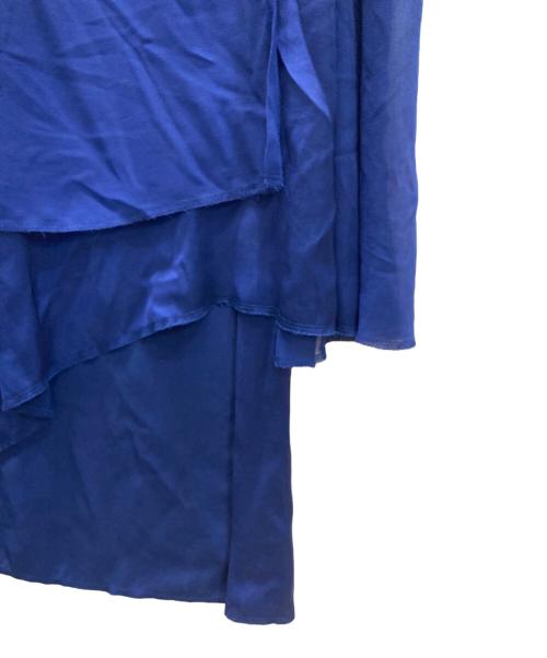 GROUND Y（グラウンドワイ）GROUND Y (グラウンドワイ) ノースリーブワンピース ブルー サイズ:SIZE 1の古着・服飾アイテム