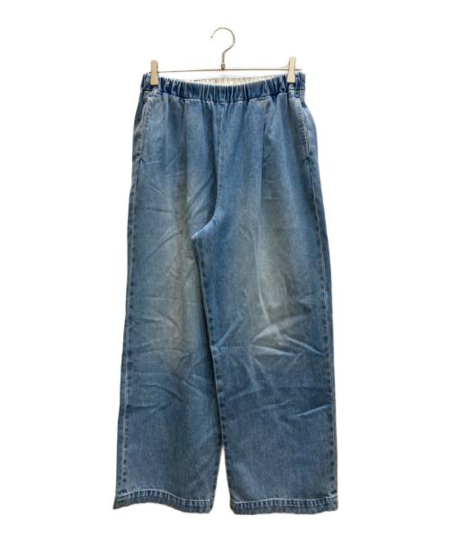 KAGURE（カグレ）kagure (カグレ) フェードデニムイージーパンツ インディゴ サイズ:Freeの古着・服飾アイテム