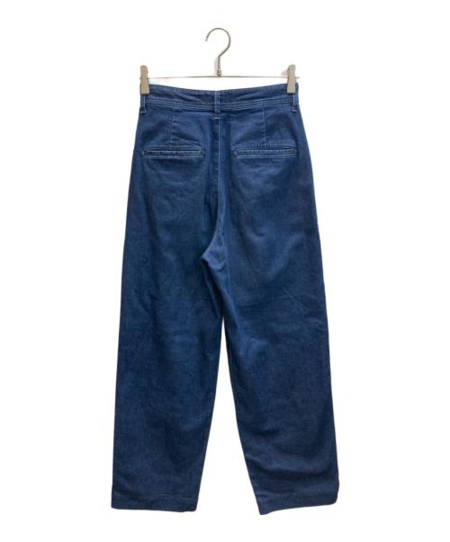 YANUK（ヤヌーク）YANUK (ヤヌーク) Tuck Pants インディゴ サイズ:Sの古着・服飾アイテム