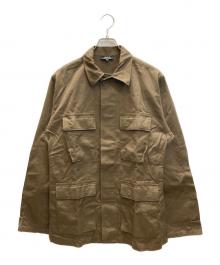 A.P.C.（アーペーセー）の古着「ヘリンボーンBDUジャケット」｜ブラウン