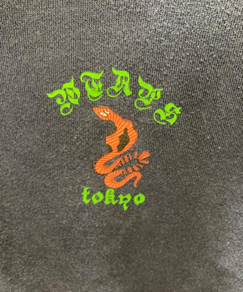 WTAPS（ダブルタップス）WTAPS (ダブルタップス) プリントプルオーバーパーカー ネイビー サイズ:SIZE Mの古着・服飾アイテム