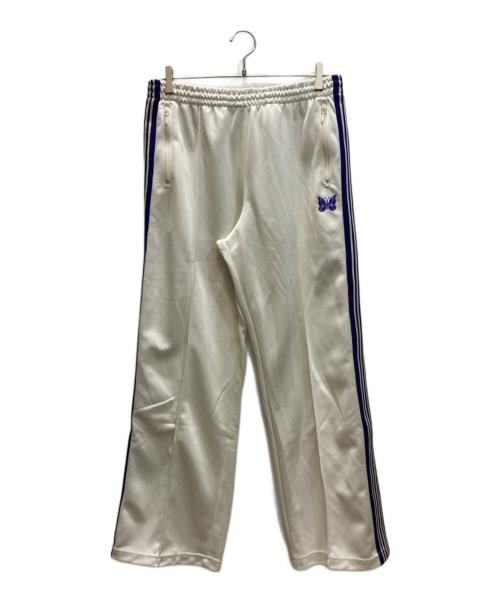 Needles（ニードルズ）Needles (ニードルズ) Track Pant [POLY SMOOTH] ベージュ×パープル サイズ:SIZE Lの古着・服飾アイテム