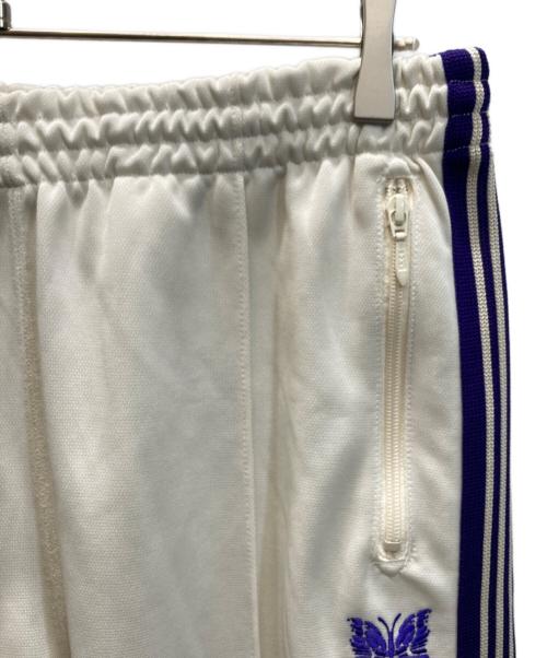 Needles（ニードルズ）Needles (ニードルズ) Track Pant [POLY SMOOTH] ベージュ×パープル サイズ:SIZE Lの古着・服飾アイテム