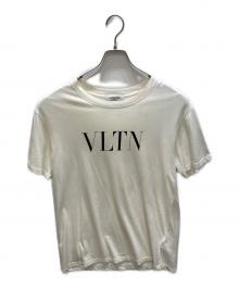 VALENTINO（ヴァレンティノ）の古着「ロゴプリントTシャツ」｜ホワイト