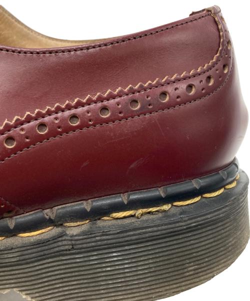 SOLOVAIR（ソロヴェアー）SOLOVAIR (ソロヴェアー) ウィングチップシューズ レッド サイズ:SIZE 8の古着・服飾アイテム