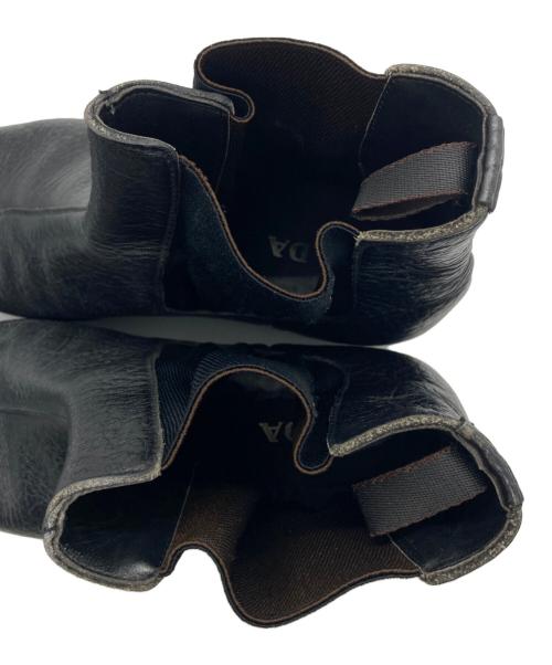 PRADA（プラダ）PRADA (プラダ) サイドゴアブーツ ブラック サイズ:SIZE 9 1/2の古着・服飾アイテム