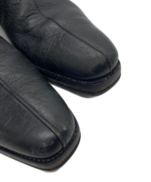 PRADA（プラダ）PRADA (プラダ) サイドゴアブーツ ブラック サイズ:SIZE 9 1/2の古着・服飾アイテム