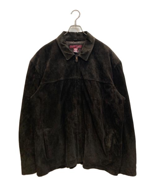 MERONA（メローナ）MERONA (メローナ) スウェードジャケット ブラウン サイズ:SIZE XLの古着・服飾アイテム