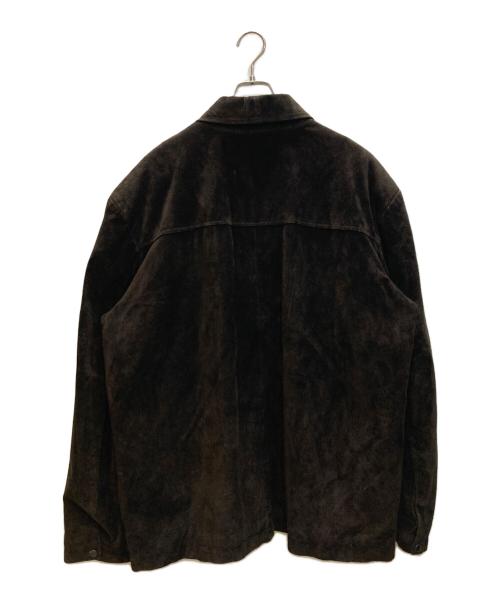 MERONA（メローナ）MERONA (メローナ) スウェードジャケット ブラウン サイズ:SIZE XLの古着・服飾アイテム