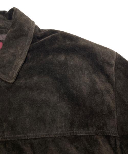 MERONA（メローナ）MERONA (メローナ) スウェードジャケット ブラウン サイズ:SIZE XLの古着・服飾アイテム