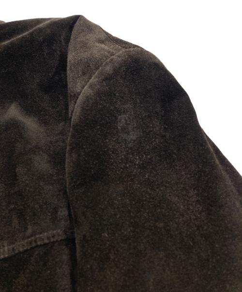 MERONA（メローナ）MERONA (メローナ) スウェードジャケット ブラウン サイズ:SIZE XLの古着・服飾アイテム