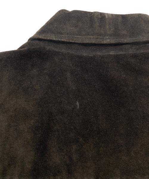 MERONA（メローナ）MERONA (メローナ) スウェードジャケット ブラウン サイズ:SIZE XLの古着・服飾アイテム