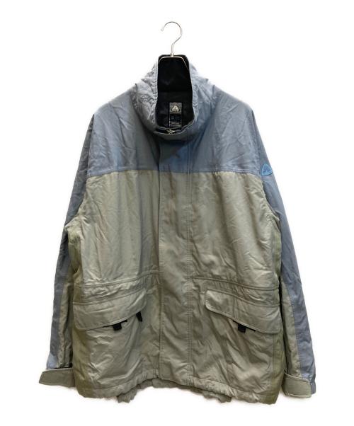 NIKE ACG（ナイキエーシージー）NIKE ACG (ナイキエーシージー) シェルジャケット グレー×オリーブ サイズ:SIZE XLの古着・服飾アイテム