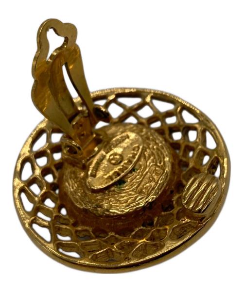 CHANEL（シャネル）CHANEL (シャネル) フェイクパール ヴィンテージイヤリング ゴールド サイズ:下記参照の古着・服飾アイテム