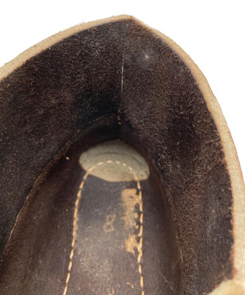 ARROW MOCCASIN（アローモカシン）arrow moccasin (アローモカシン) ハンドメイド ミドルカットブーツ ブラウン サイズ:SIZE 8の古着・服飾アイテム