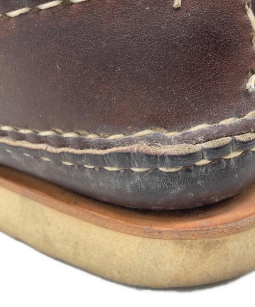 ARROW MOCCASIN（アローモカシン）arrow moccasin (アローモカシン) ハンドメイド ミドルカットブーツ ブラウン サイズ:SIZE 8の古着・服飾アイテム