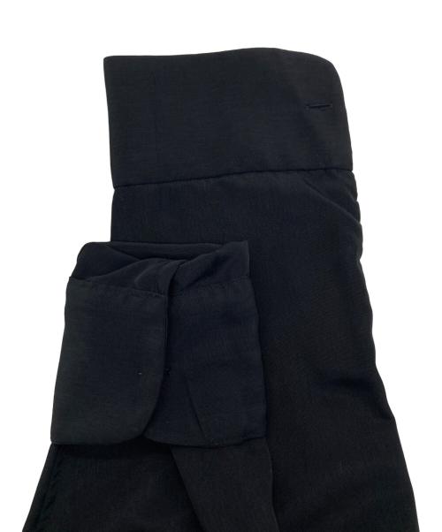 Needles（ニードルズ）Needles (ニードルズ) UNION (ユニオン) 別注 TRACK SHIRT オープンカラー トラック シャツ ブラック×ブルー サイズ:SIZE Sの古着・服飾アイテム