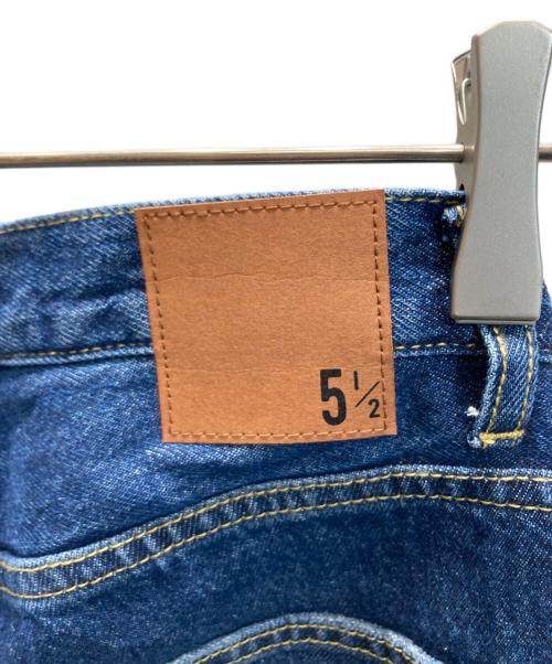 Spick and Span（スピック＆スパン）Spick and Span (スピック＆スパン) 5 1/2 BAGGY DENIM デニムパンツ インディゴ サイズ:SIZE 26 未使用品の古着・服飾アイテム