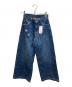 Spick and Span（スピック＆スパン）の古着「5 1/2 BAGGY DENIM デニムパンツ」｜インディゴ
