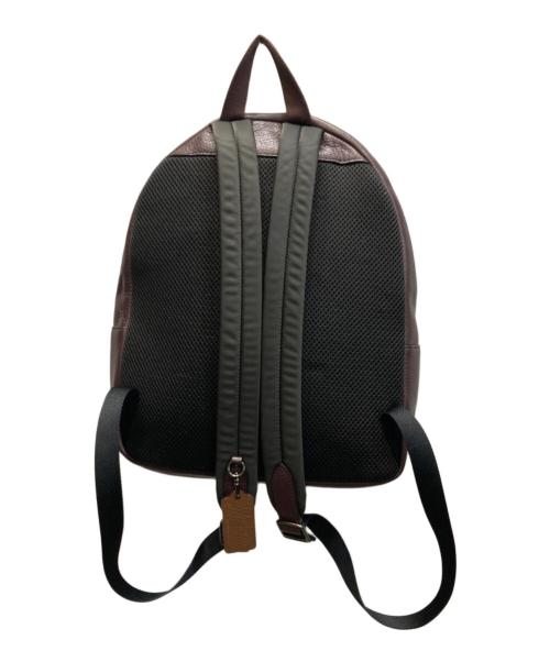 COACH（コーチ）COACH (コーチ) STAR WARS (スターウォーズ) コラボ シグネチャー レザーリュック ブラウン×ベージュ サイズ:下記参照の古着・服飾アイテム