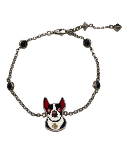 GUCCI（グッチ）GUCCI (グッチ) BOSCO&ORSO フレンチブル ブレスレット サイズ:下記参照の古着・服飾アイテム