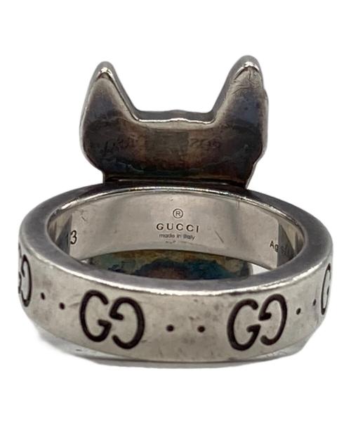 GUCCI（グッチ）GUCCI (グッチ) BOSCO&ORSO フレンチブル リング サイズ:１２号の古着・服飾アイテム