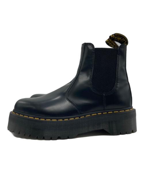 Dr.Martens（ドクターマーチン）Dr.Martens (ドクターマーチン) 2976 QUAD サイドゴアブーツ ブラック サイズ:SIZE 26cmの古着・服飾アイテム