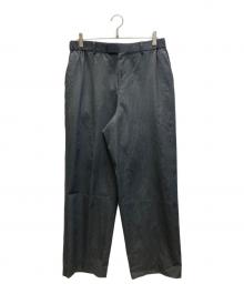 UNDERCOVER（アンダーカバー）の古着「ウールワイドパンツ」｜グレー