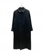 SHINYA KOZUKAシンヤコズカ）の古着「ロングステンカラーコート」｜ブラック