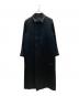 SHINYA KOZUKA（シンヤコズカ）の古着「ロングステンカラーコート」｜ブラック