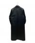 SHINYA KOZUKA (シンヤコズカ) ロングステンカラーコート ブラック サイズ:SIZE M：18000円